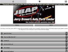 Tablet Screenshot of jbap.com